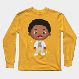 Little Boy Long Sleeve T-Shirt